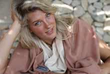 Load image into Gallery viewer, Wool degrade scarf, terra
