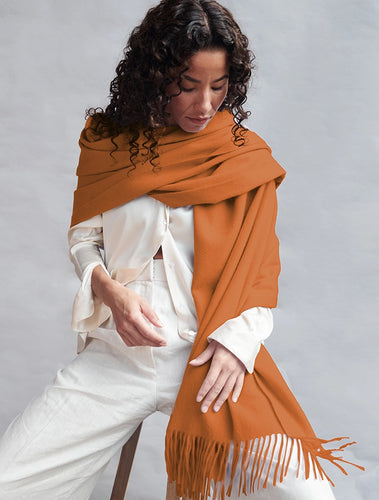 Big cashmere scarf clearance